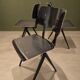3 chaises Galvanitas S16 Black