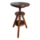 Adjustable screw tripod stool