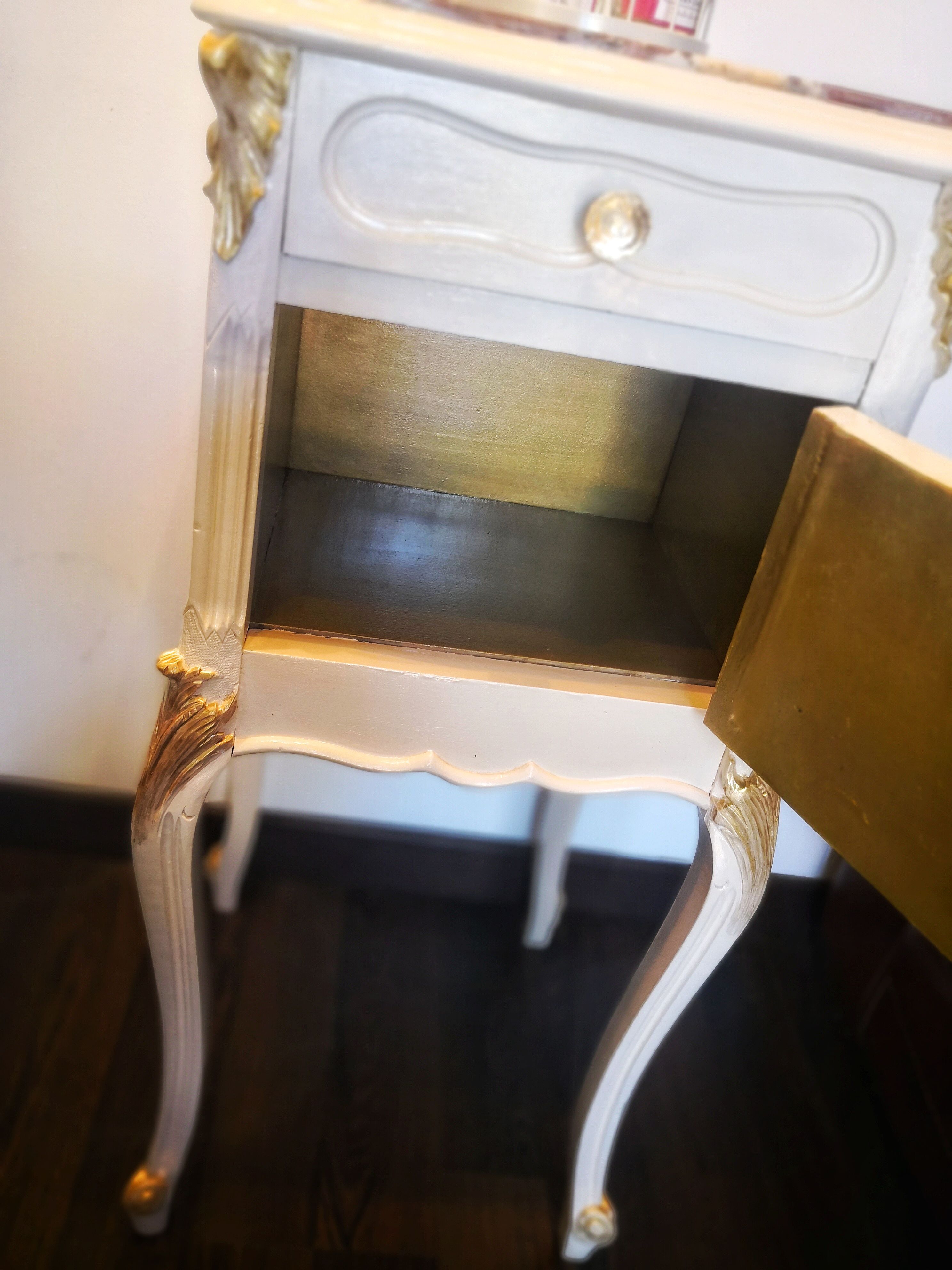 Louis XV-style bedside table