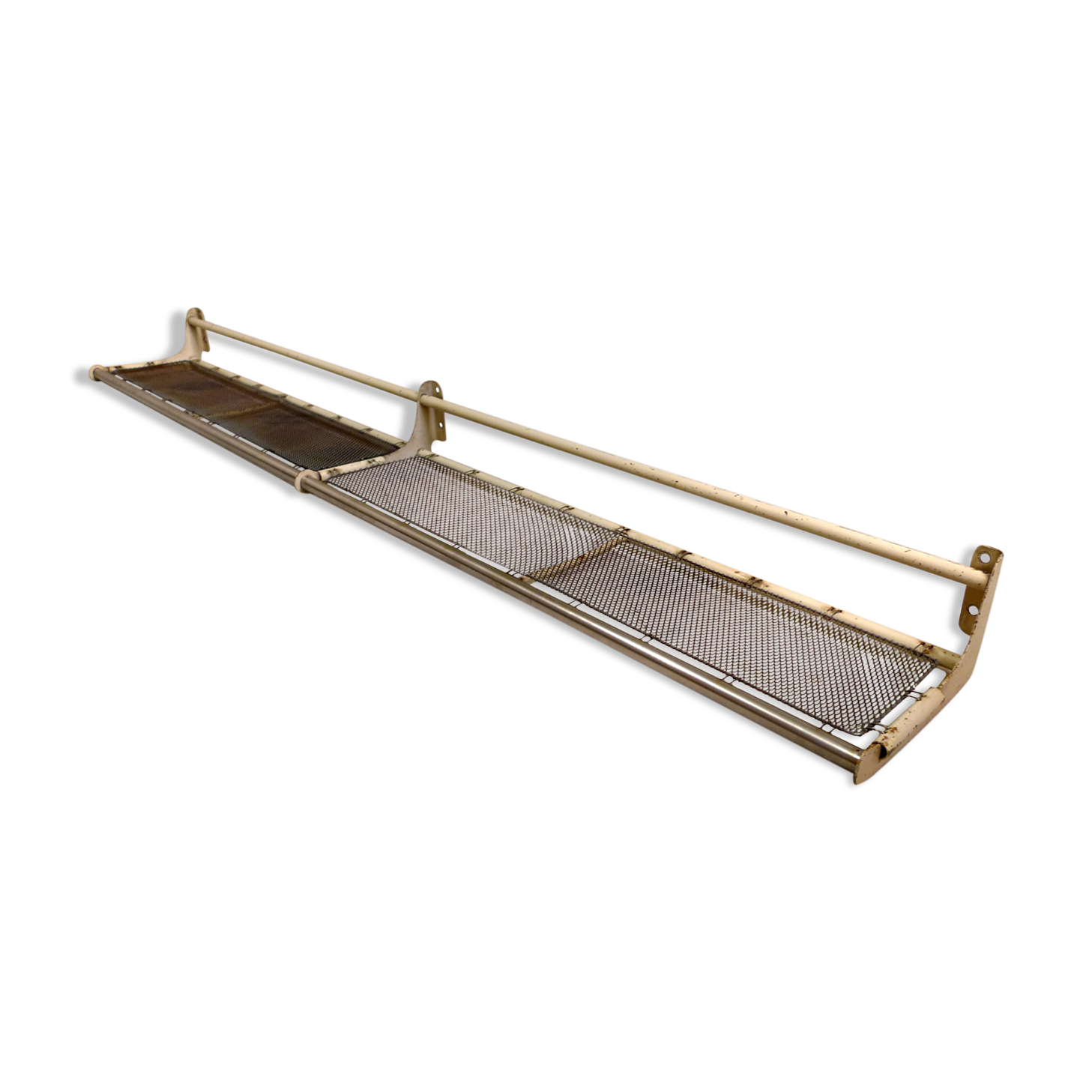 Train luggage rest, 1950