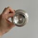 Vintage silver metal cup