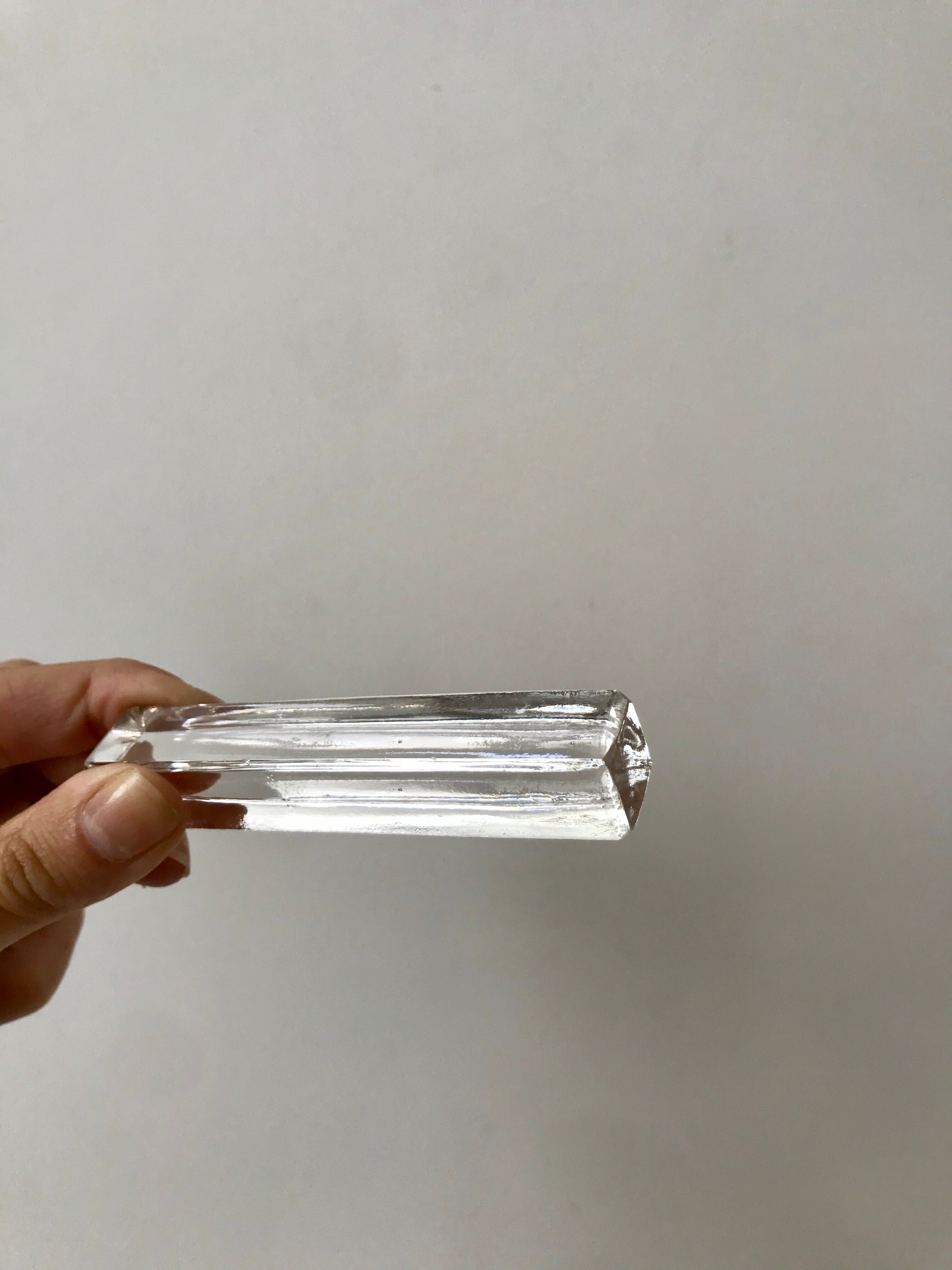 Set of 10 50s crystal knife holders