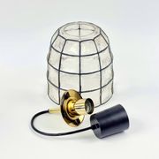 Mid-Century Modern Glass Pendant/Ceiling Light from Limburg, Germany, 1960s