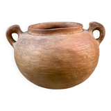 Terracotta pot vase