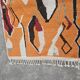 Moroccan rug 100% wool, handmade, 250x150 cm, superior quality.