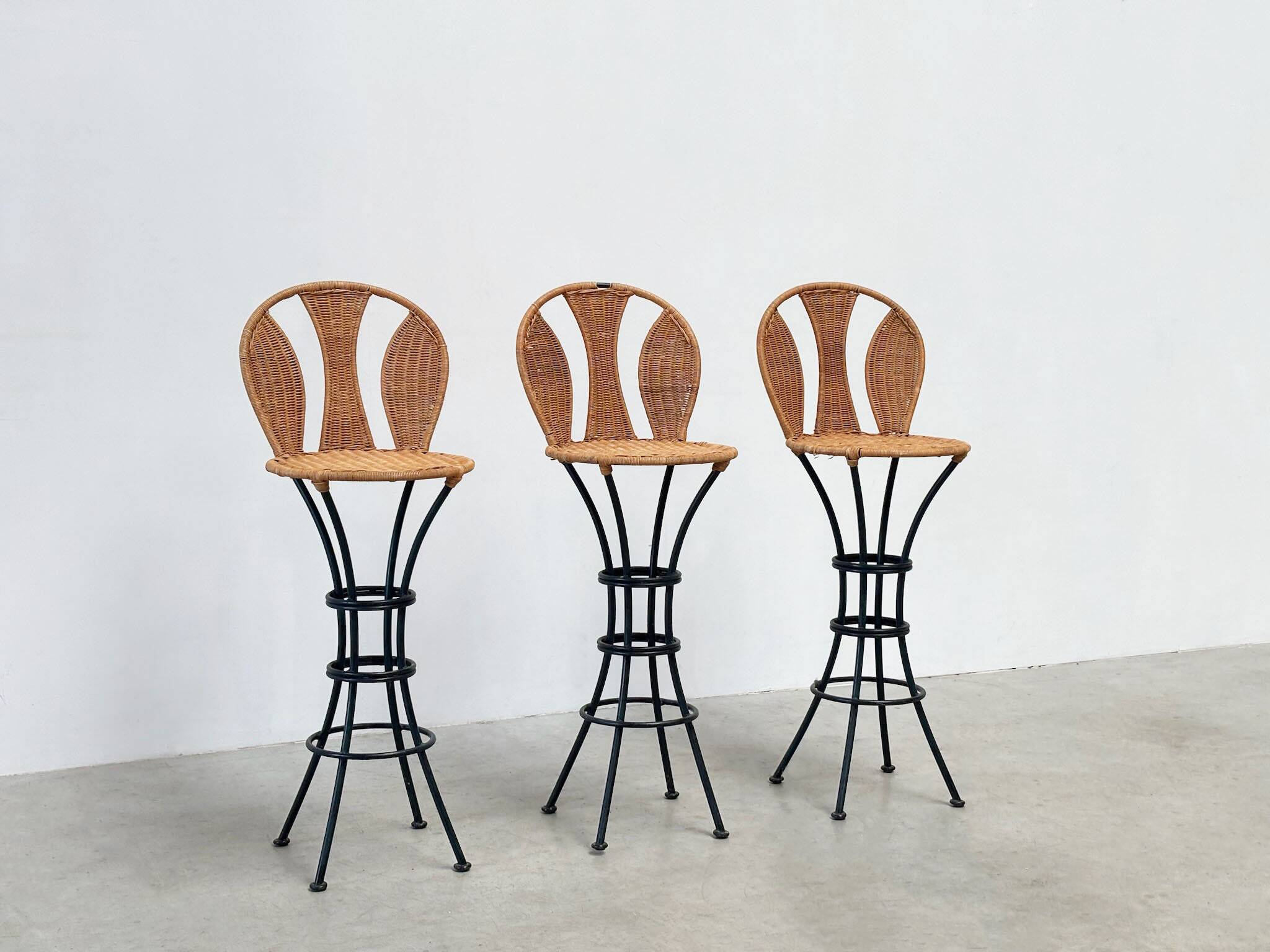 Tabourets de bar français élégants