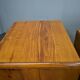 1940s pair of Art Deco bedside tables, Czechoslovakia
