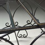 Set of 3 metal nesting tables 20th century