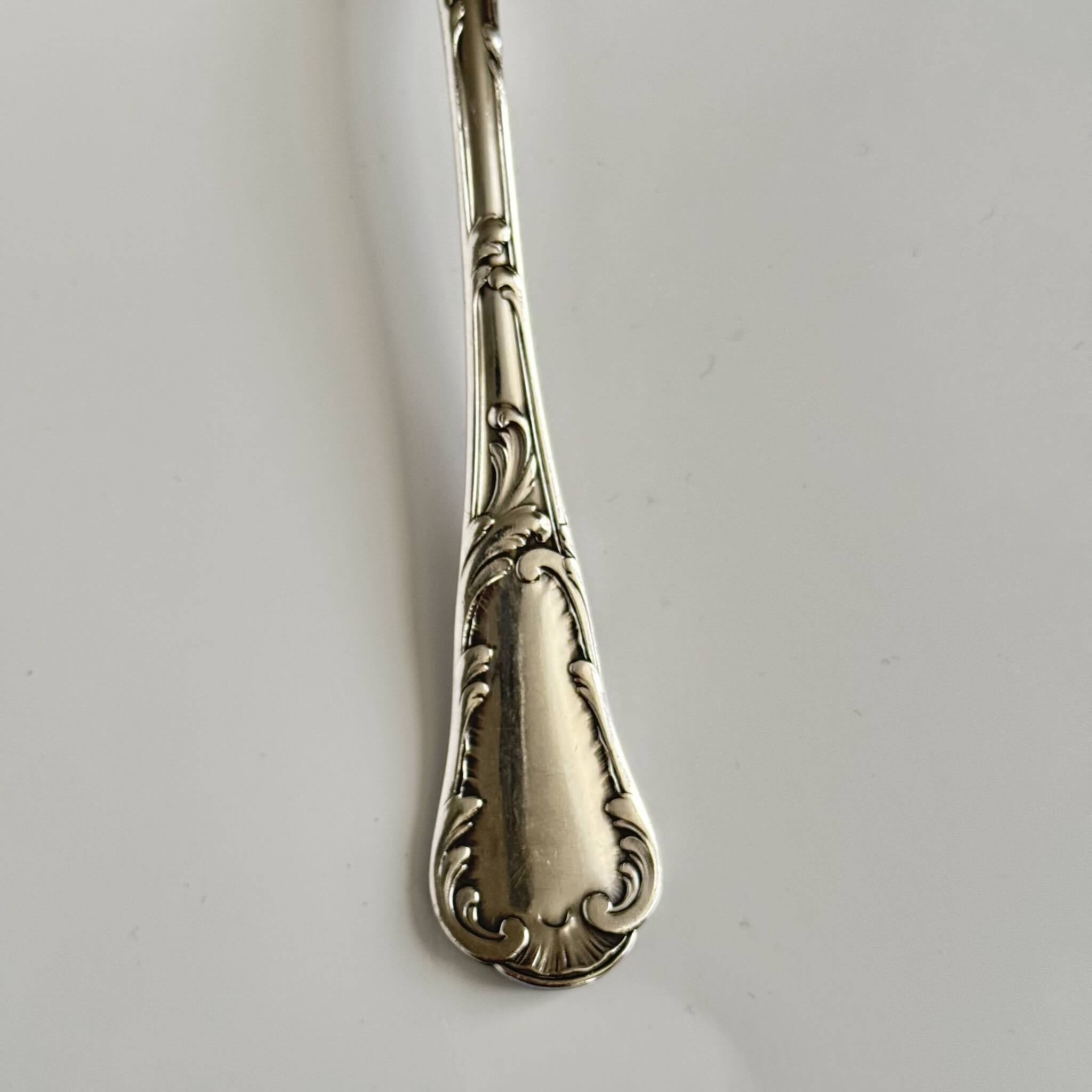 Christofle Chrysanthemum | Set of 6 Spoons | Art Nouveau