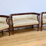 J&J Kohn Stained Beech Living Room, Empire style – Early 20th century