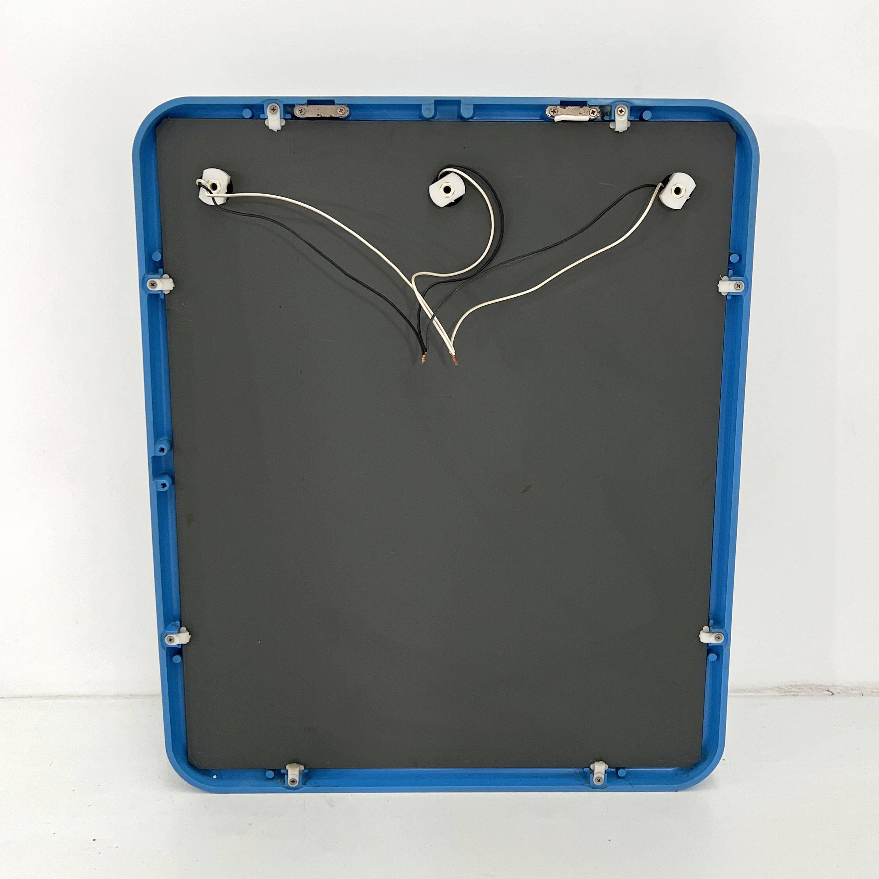 Blue Bathroom Set by Gedy, 1970