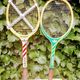Pair of vintage Adidas Ilie Nastase & Junior tennis rackets