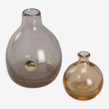 Alexandre Kostanda glass vases, Vallauris, circa 1960
