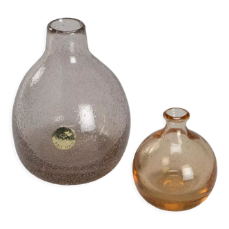 Alexandre Kostanda glass vases, Vallauris, circa 1960