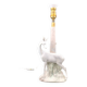 VERY RARE Biche LLADRO Spain Porcelain Table Lamp circa 1970