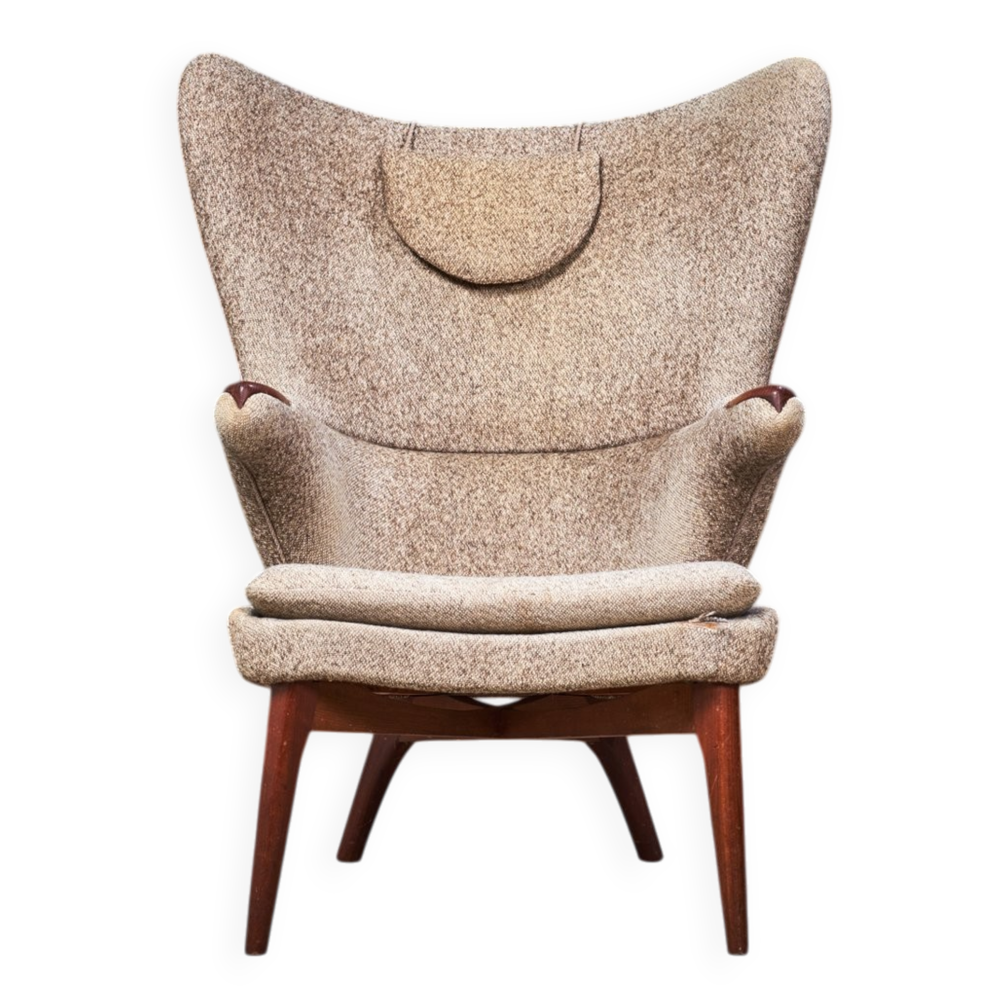 Vintage armchair, Denmark, 1960s.