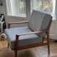 Complete Knoll Original sofa. New fabric. Good condition.