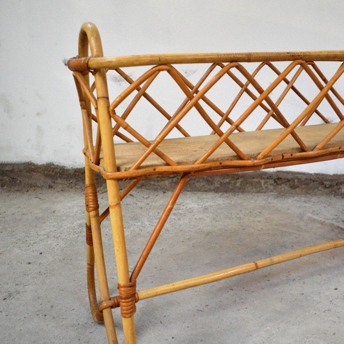 Vintage Wicker planter