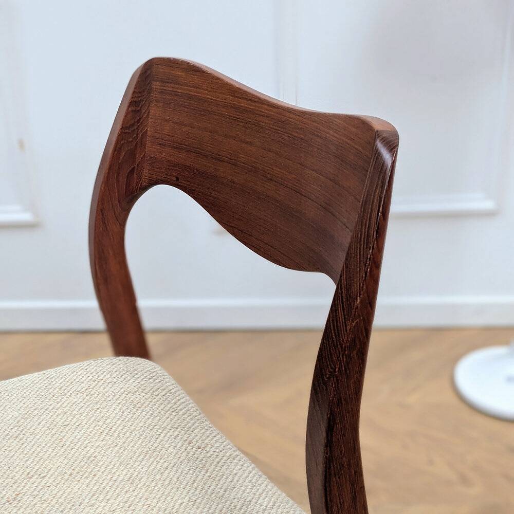 2 vintage chairs by Niels Otto Moller