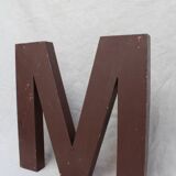 Metal letter