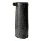 Vase / bouteille design en céramique émaillée noir bleu signé V. Goron