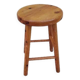 Vintage pine low stool