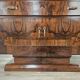 Exclusive 1940s Art Decò sideboard in walnut burl with mirror