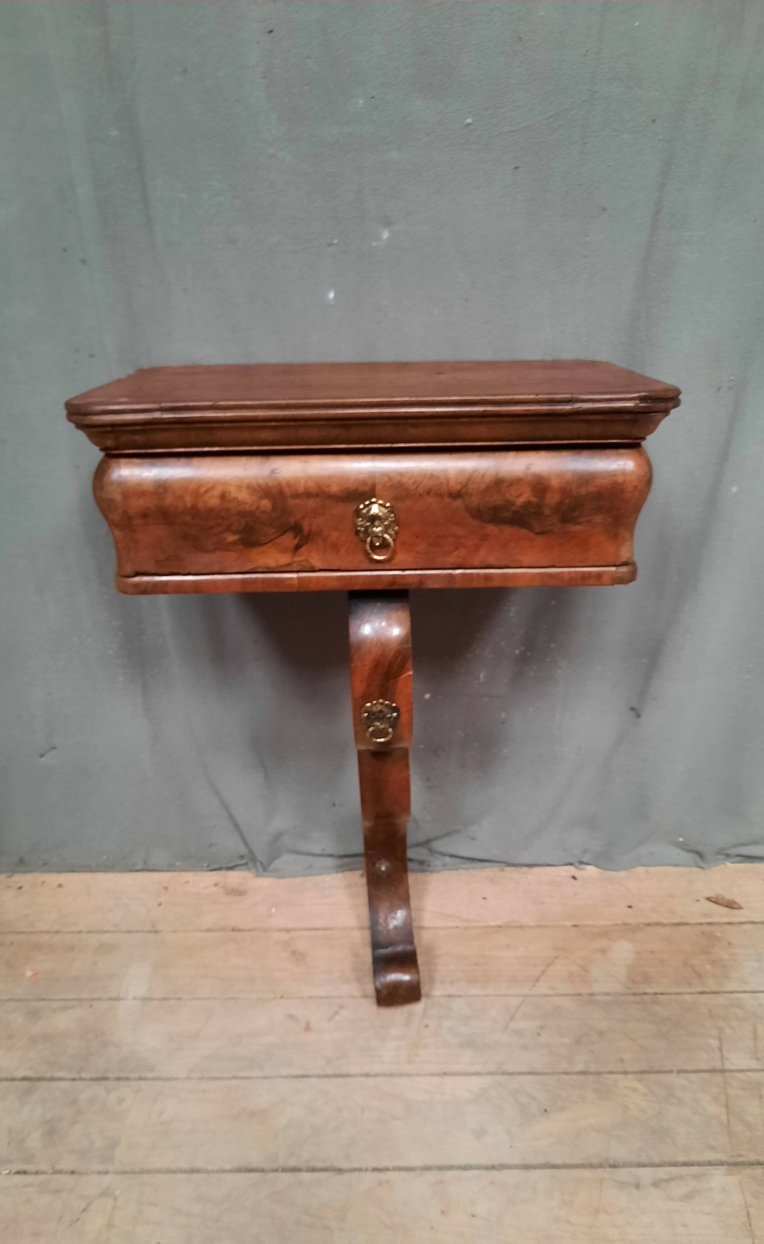 Mahogany restoration console