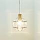 Mid-Century Glass Ceiling Light from Limburg, Germany, 1960s