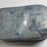 Table planter in zinc and brass