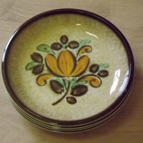 Vintage Boch La Louvière Corfou Collection Set of 4 Small Bowls