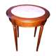 Louis XVI style mahogany pedestal games table
