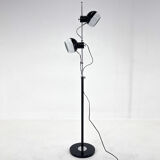 Adjustable Magnetic Floor Lamp, Restored, Czechoslovakia