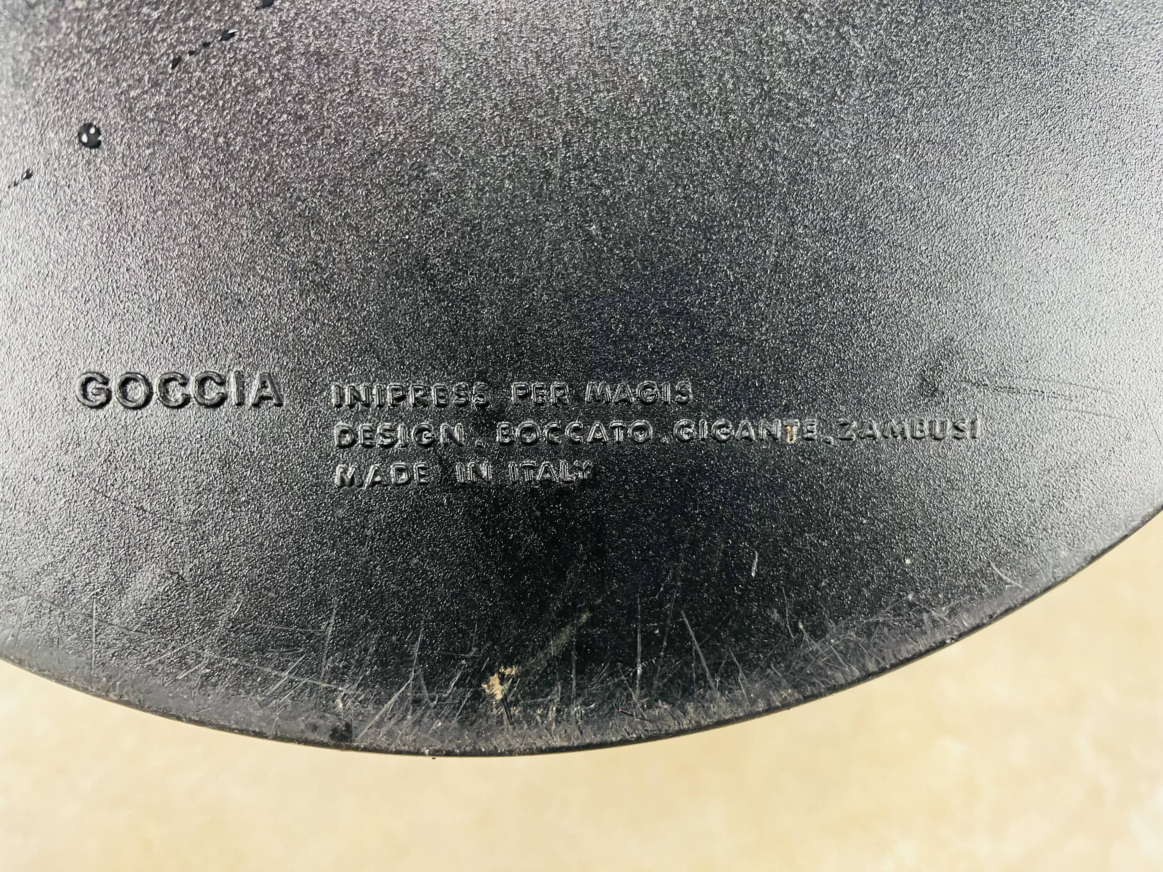 Goccia umbrella stand for Magis by Boccato, Gigante, Zambusi, 80s postmodern