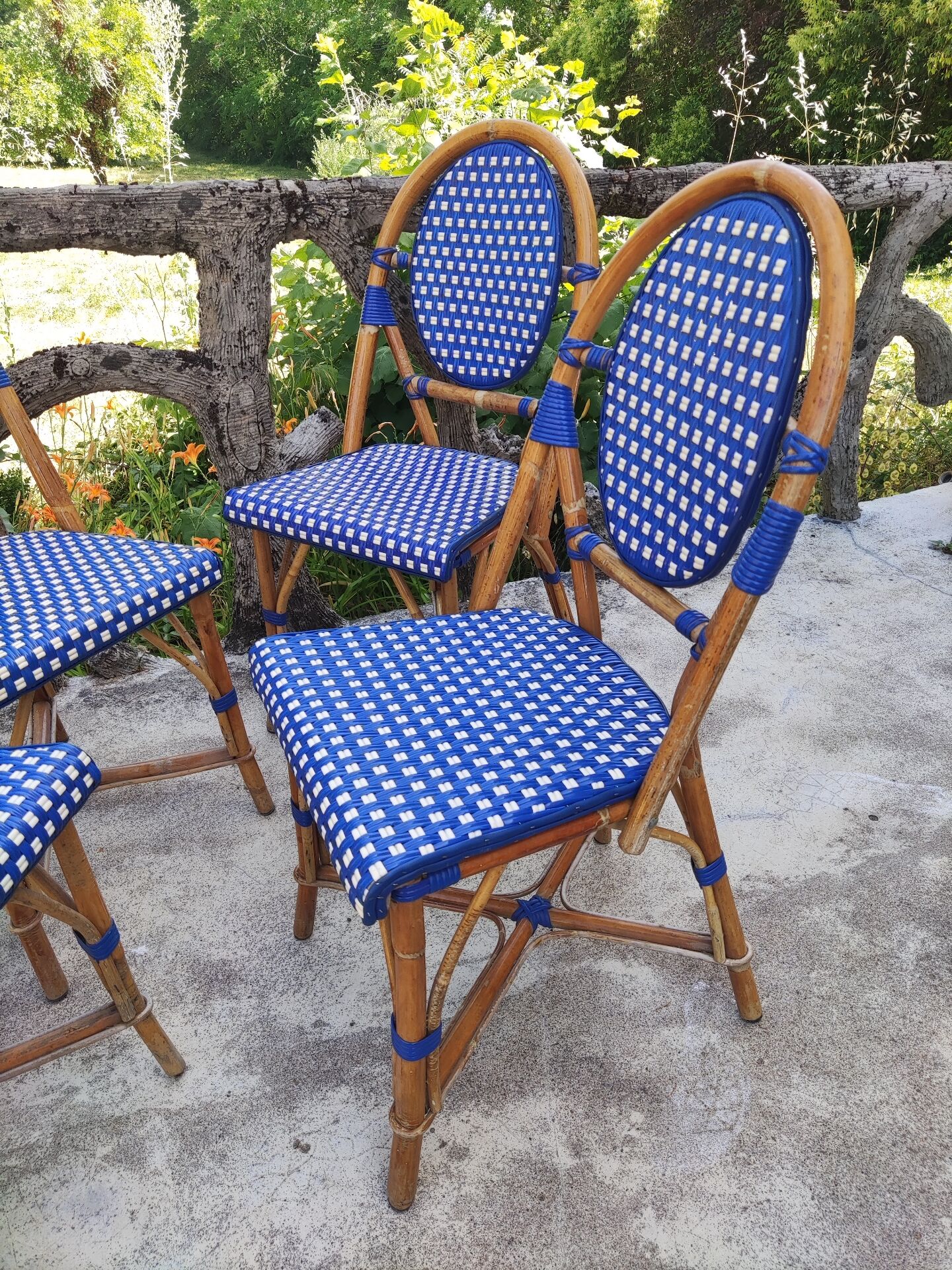 4 chaises bistrot Parisien