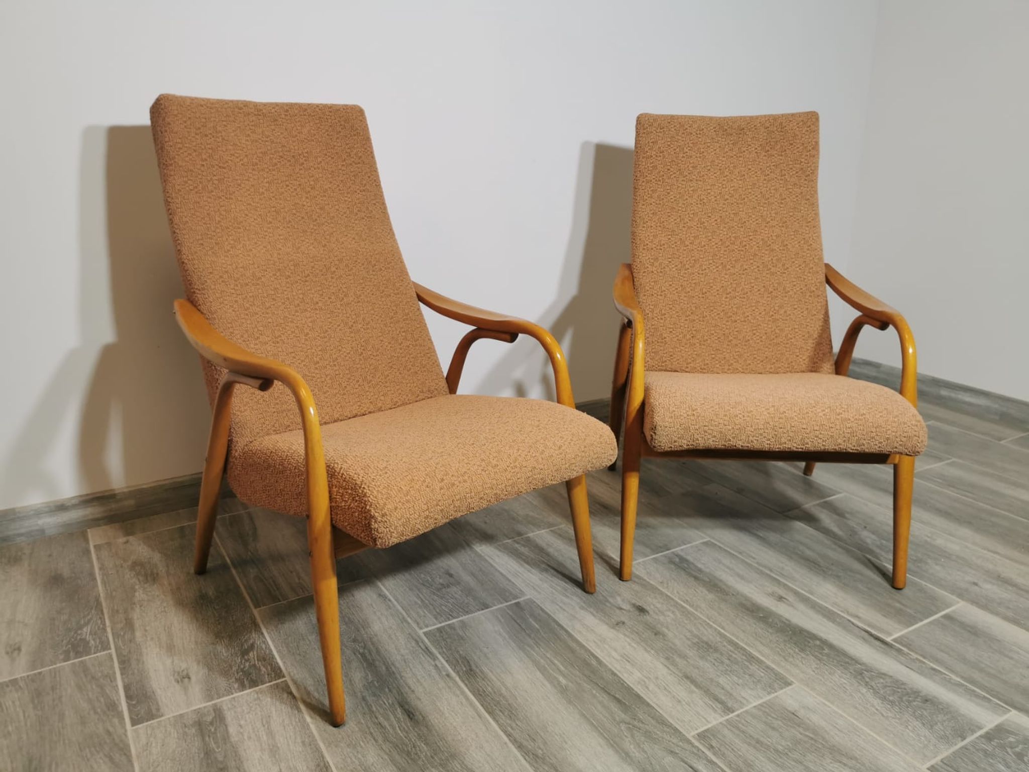 Lounge chairs by Antonin Suman