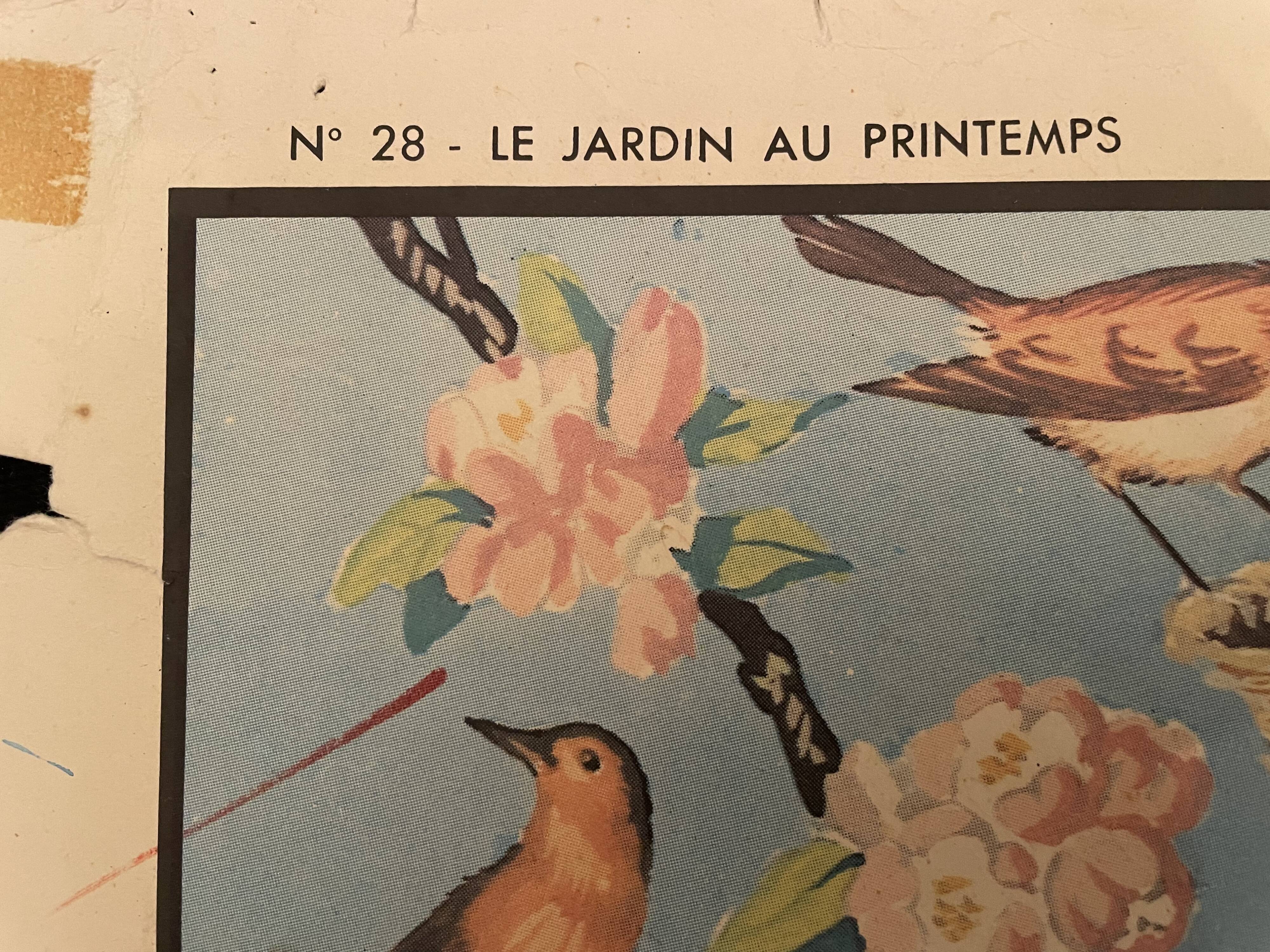 Vintage MDI school poster