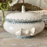 Ste Amandinoise "Margot" Muguet ironware soup tureen
