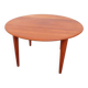 Table basse Wikkelso, teck, années 1960/70, Danemark
