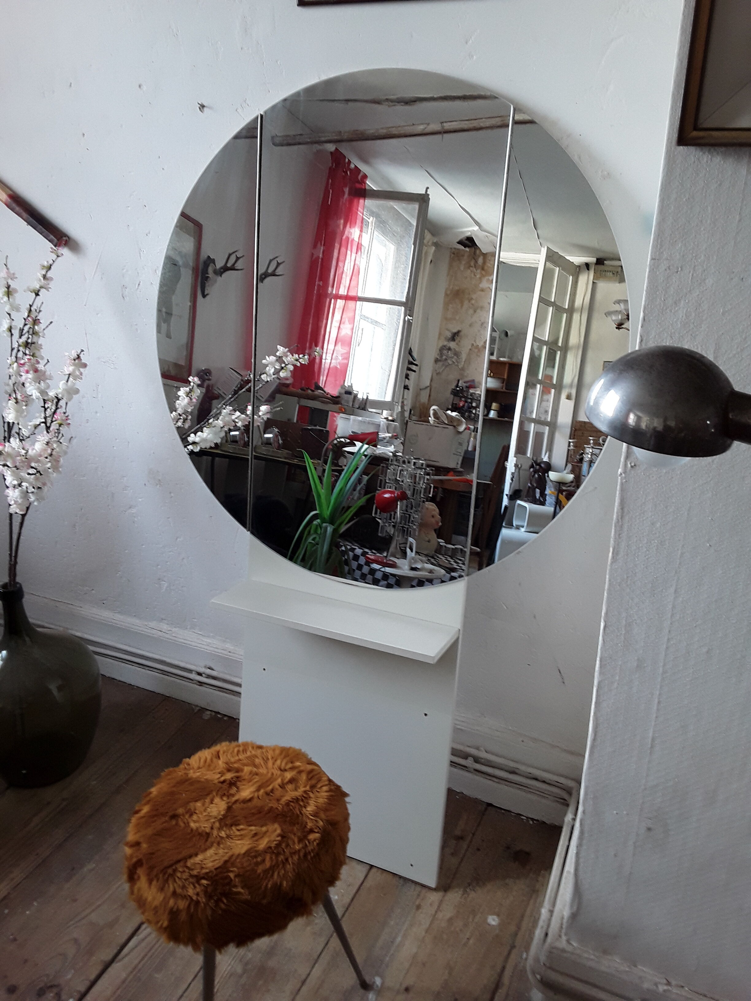 Giant triptych vintage 70s