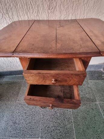 Nightstand with flaps