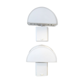 Pair of "Olympe" wall lights by Guzzini, 1970
