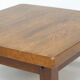 Vintage Rustic Brutalist Mid-Century Coffee Table from Oak