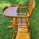 High chair from the early 20th century