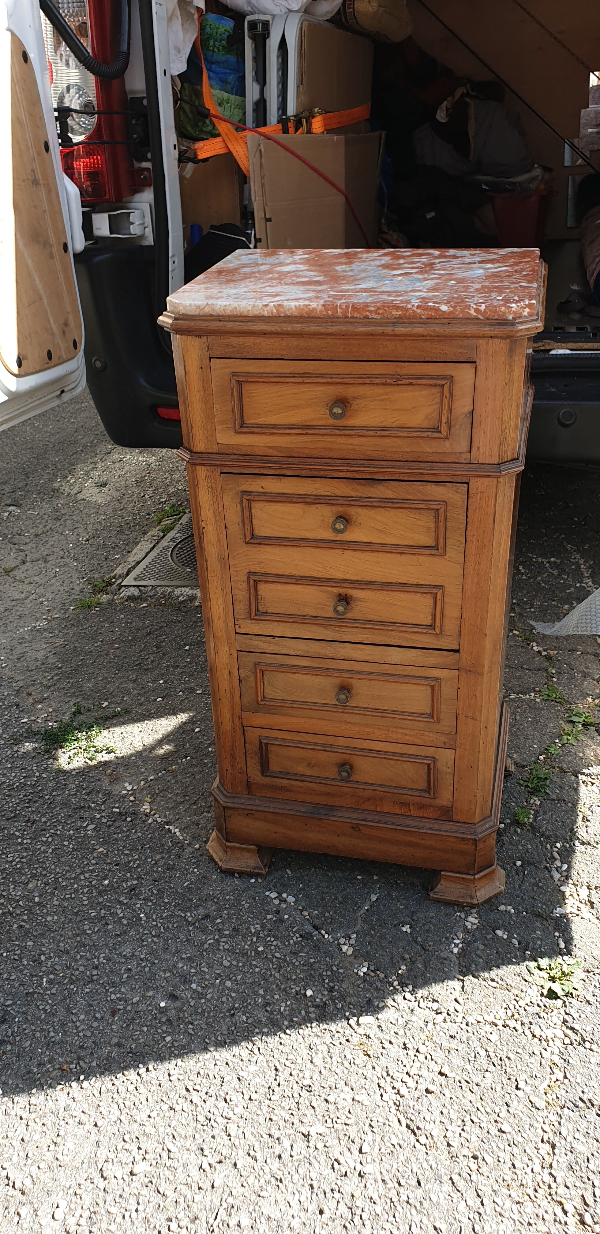 Bedside table early twentieth century