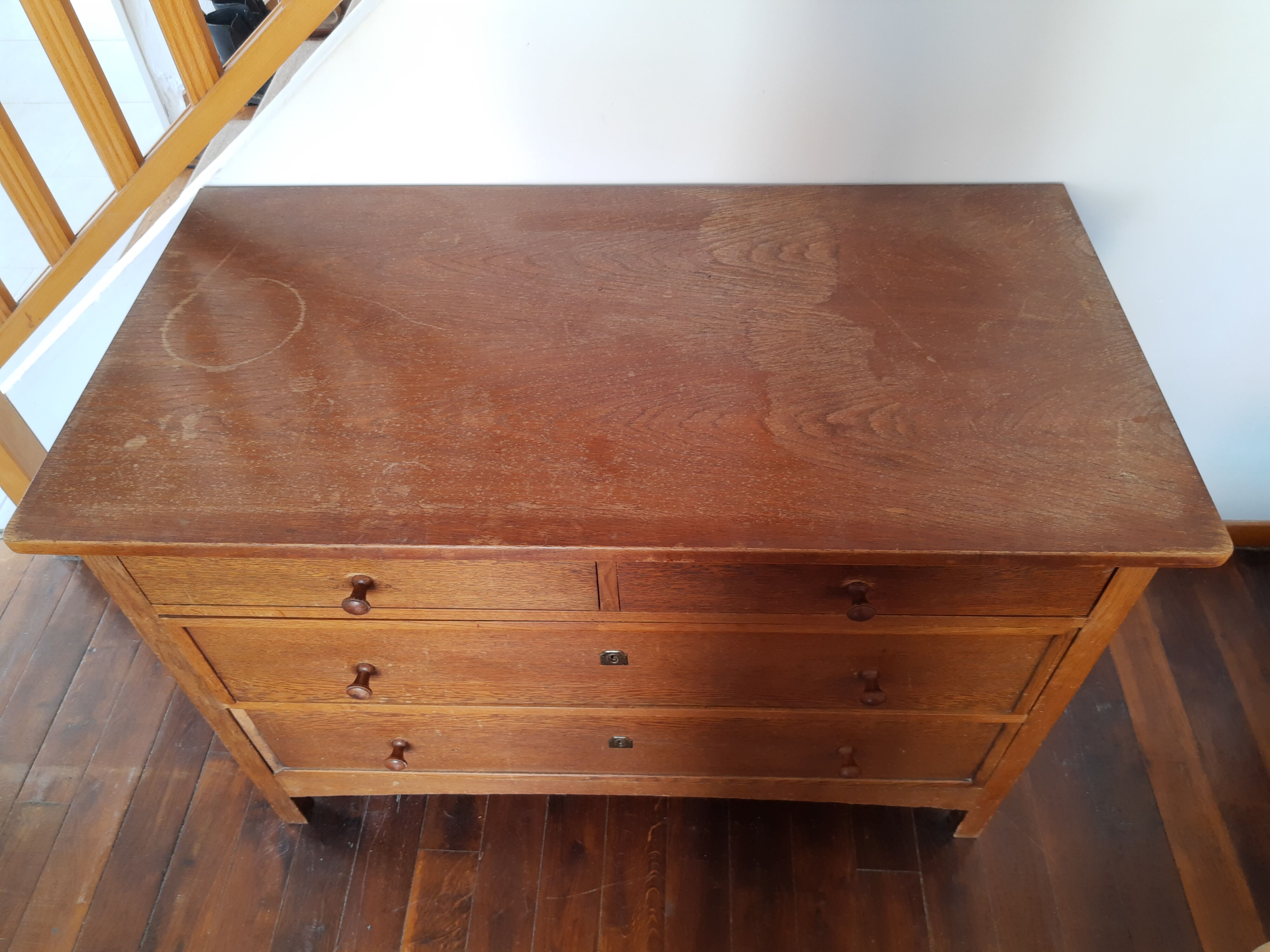 Dresser 4 drawers solid oak