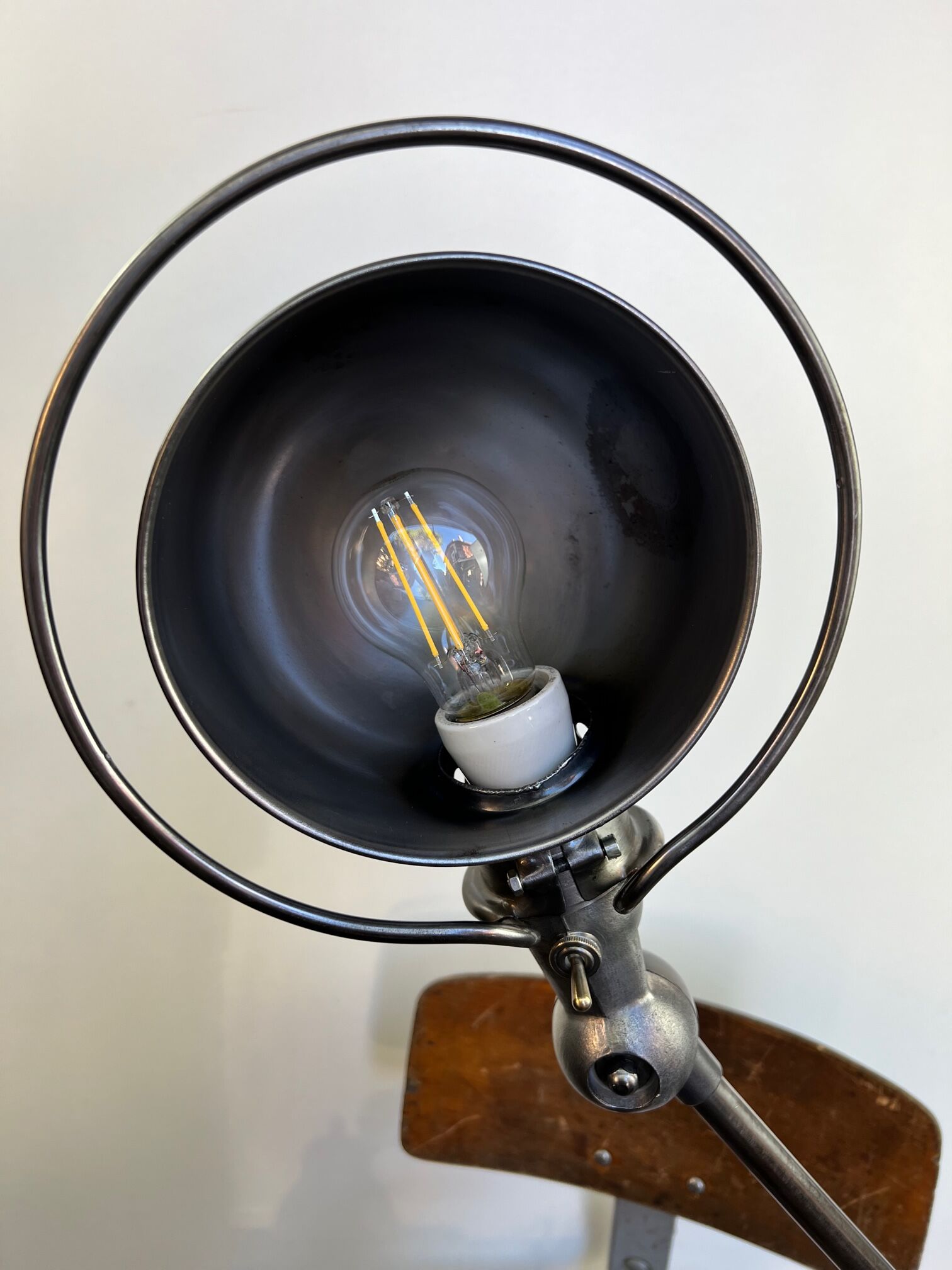 Jielde 2 bras authentic 1950 1960 2 bras 25 cm