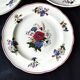 3 Pyroblan Sarreguemines porcelain dinner plates Agreste model