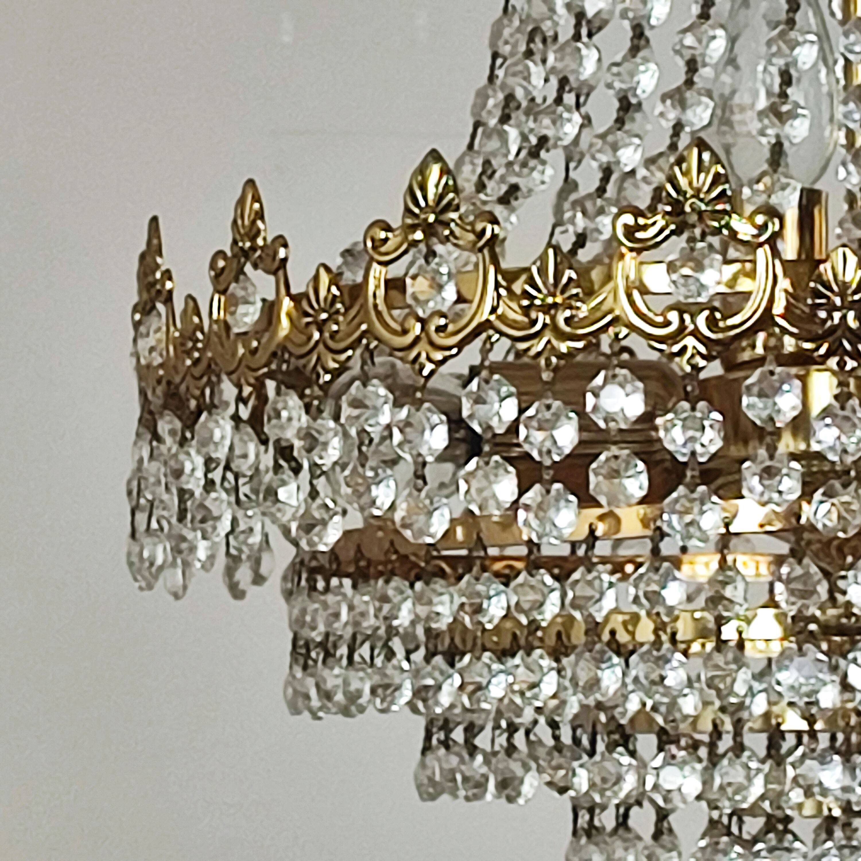 5-light tassel chandelier