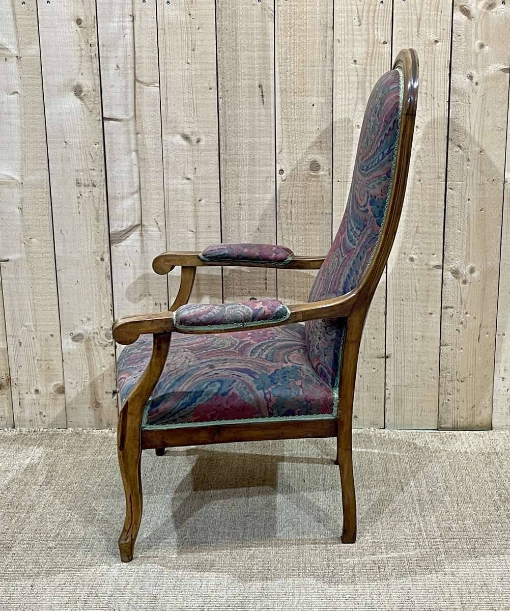 1930s Voltaire armchair in walnut